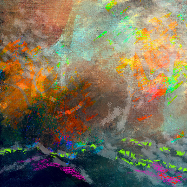 a forest - russNFT digital artwork