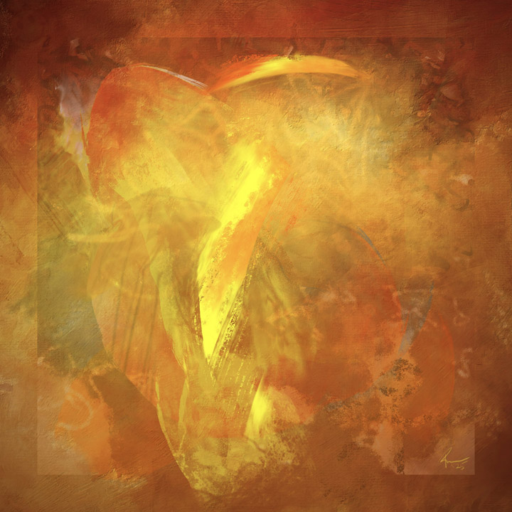 Golden Desire - russNFT digital artwork